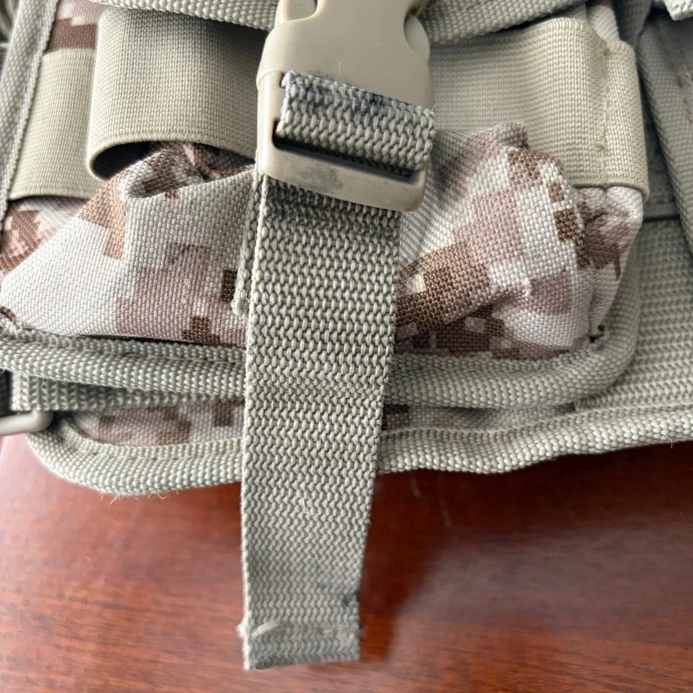 Tactical Laptop Messenger Bag Digital Desert Camo Military Briefcase